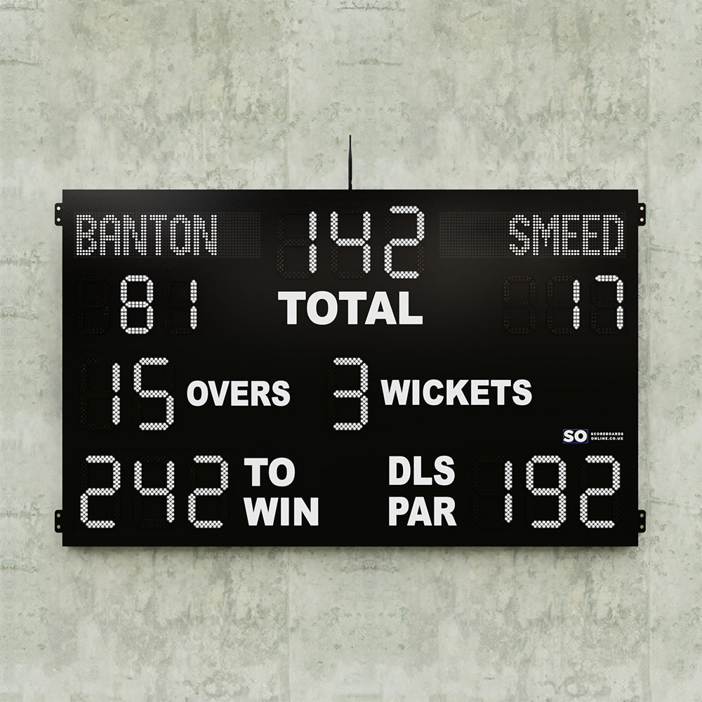 22 Digit LED Cricket Scoreboard with DLS and Player Names