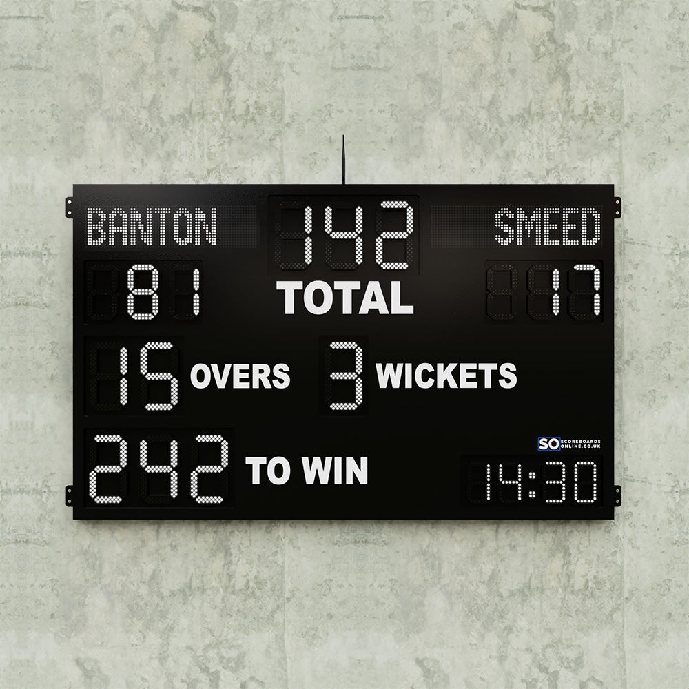 23 Digit LED Cricket Scoreboard with Player Names