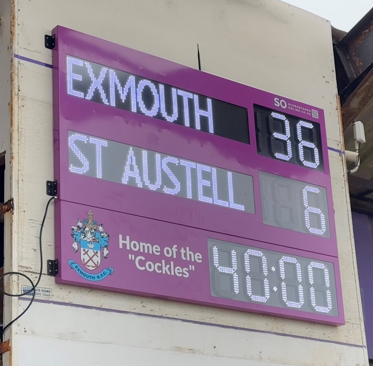 Pro-L Scoreboard with Editable Names and Timer