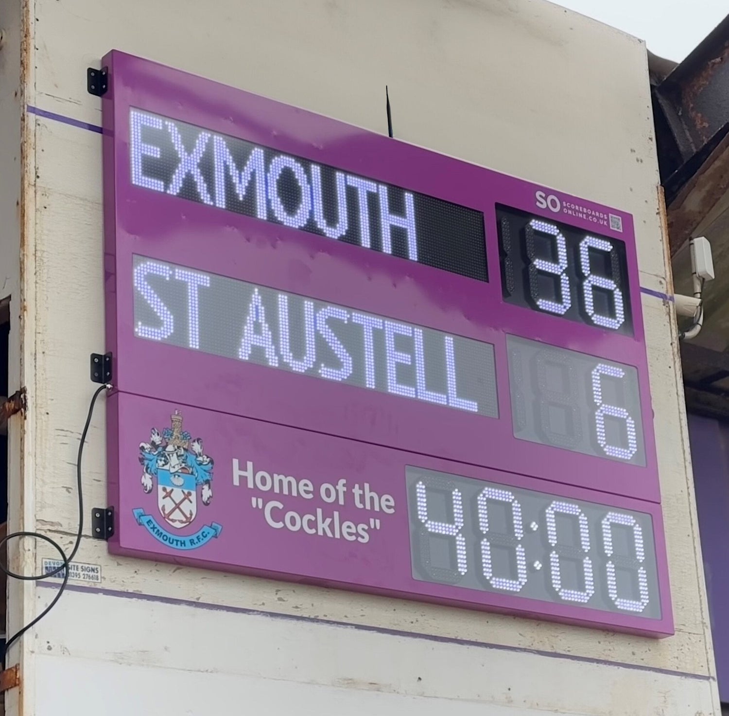 Pro-L Scoreboard with Editable Names and Timer