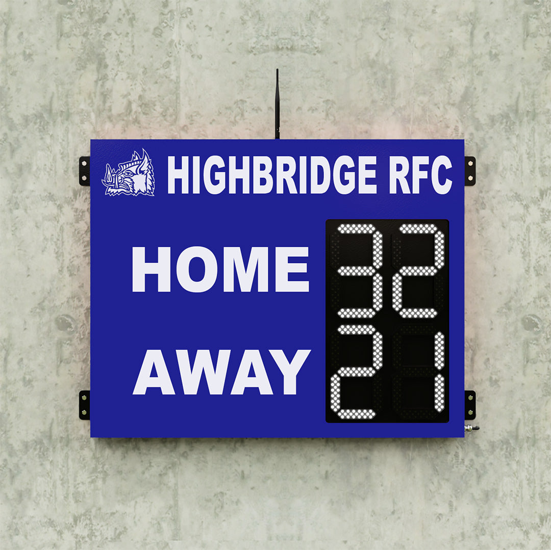 Personalised 4 Digit Compact Scoreboard