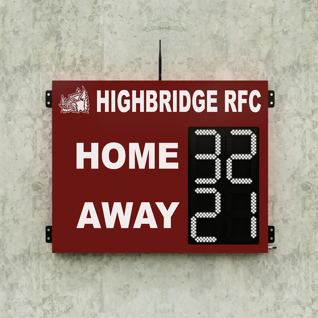 Personalised 4 Digit Compact Scoreboard