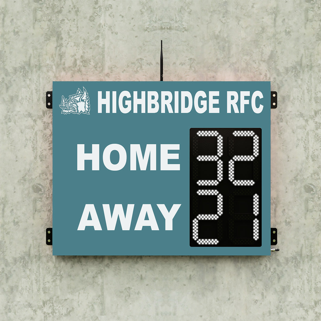 Personalised 4 Digit Compact Scoreboard