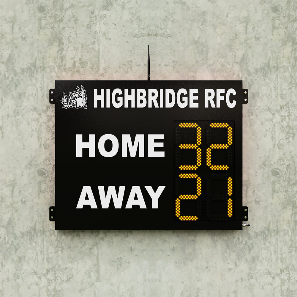Personalised 4 Digit Compact Scoreboard