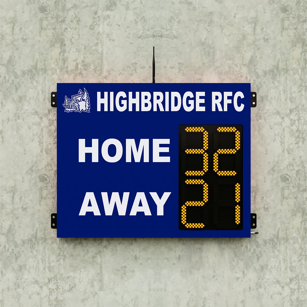 Personalised 4 Digit Compact Scoreboard