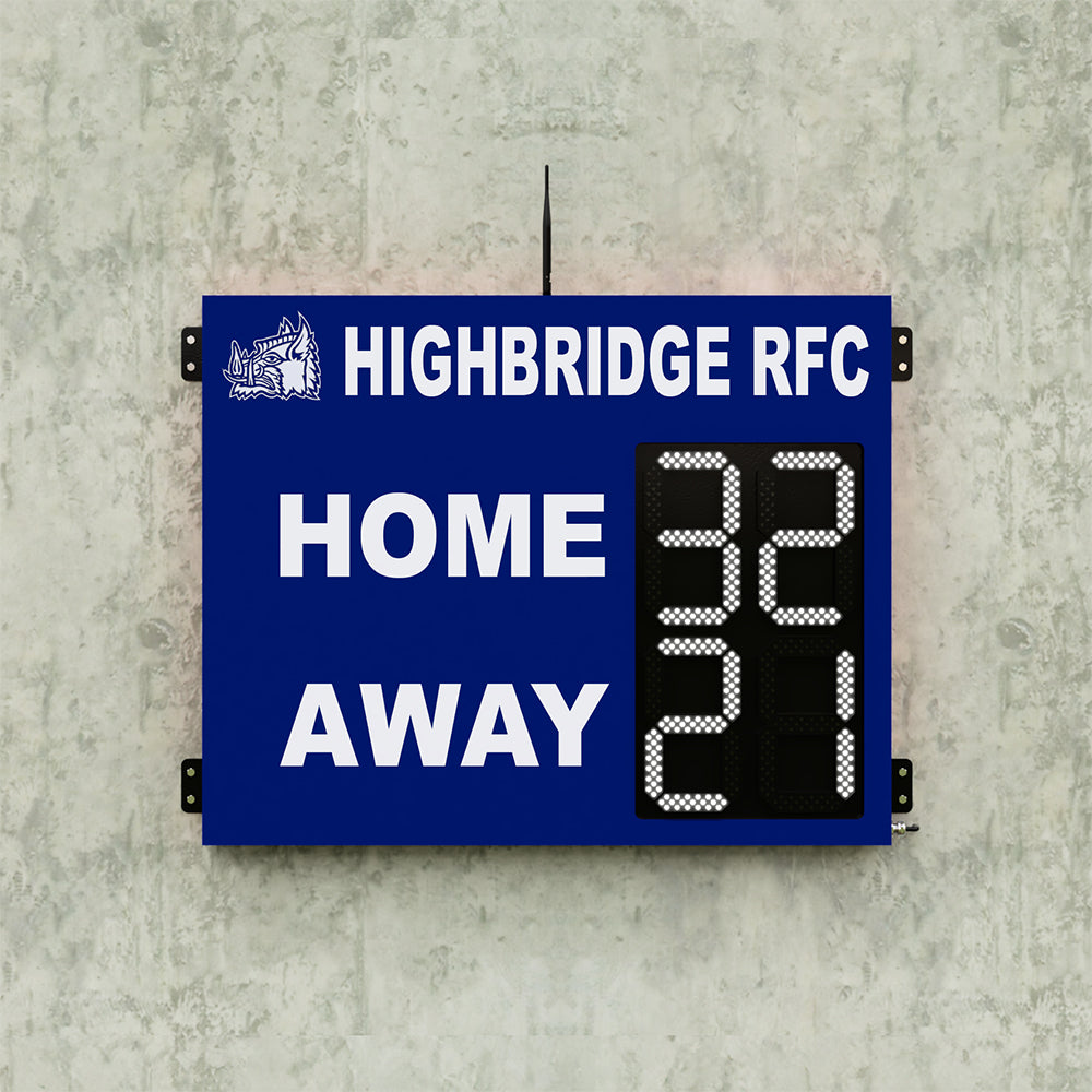 Personalised 4 Digit Compact Scoreboard