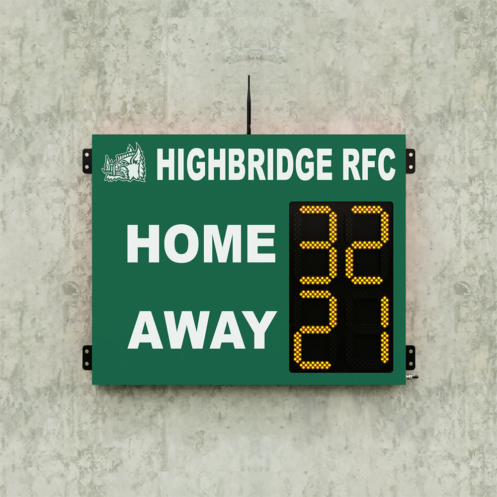 Personalised 4 Digit Compact Scoreboard