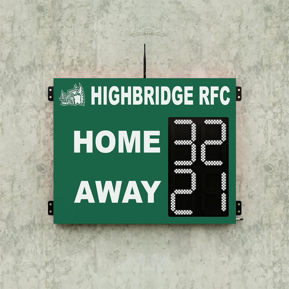 Personalised 4 Digit Compact Scoreboard
