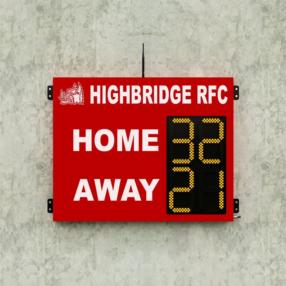 Personalised 4 Digit Compact Scoreboard