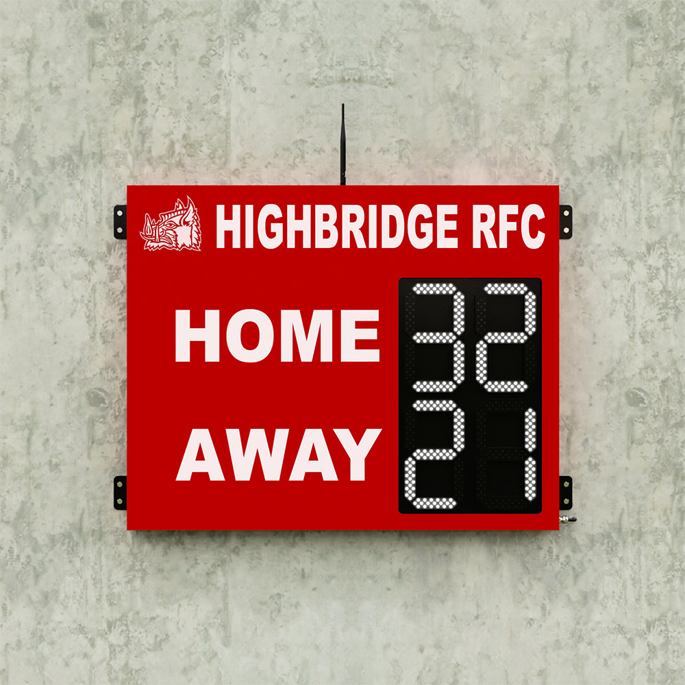 Personalised 4 Digit Compact Scoreboard