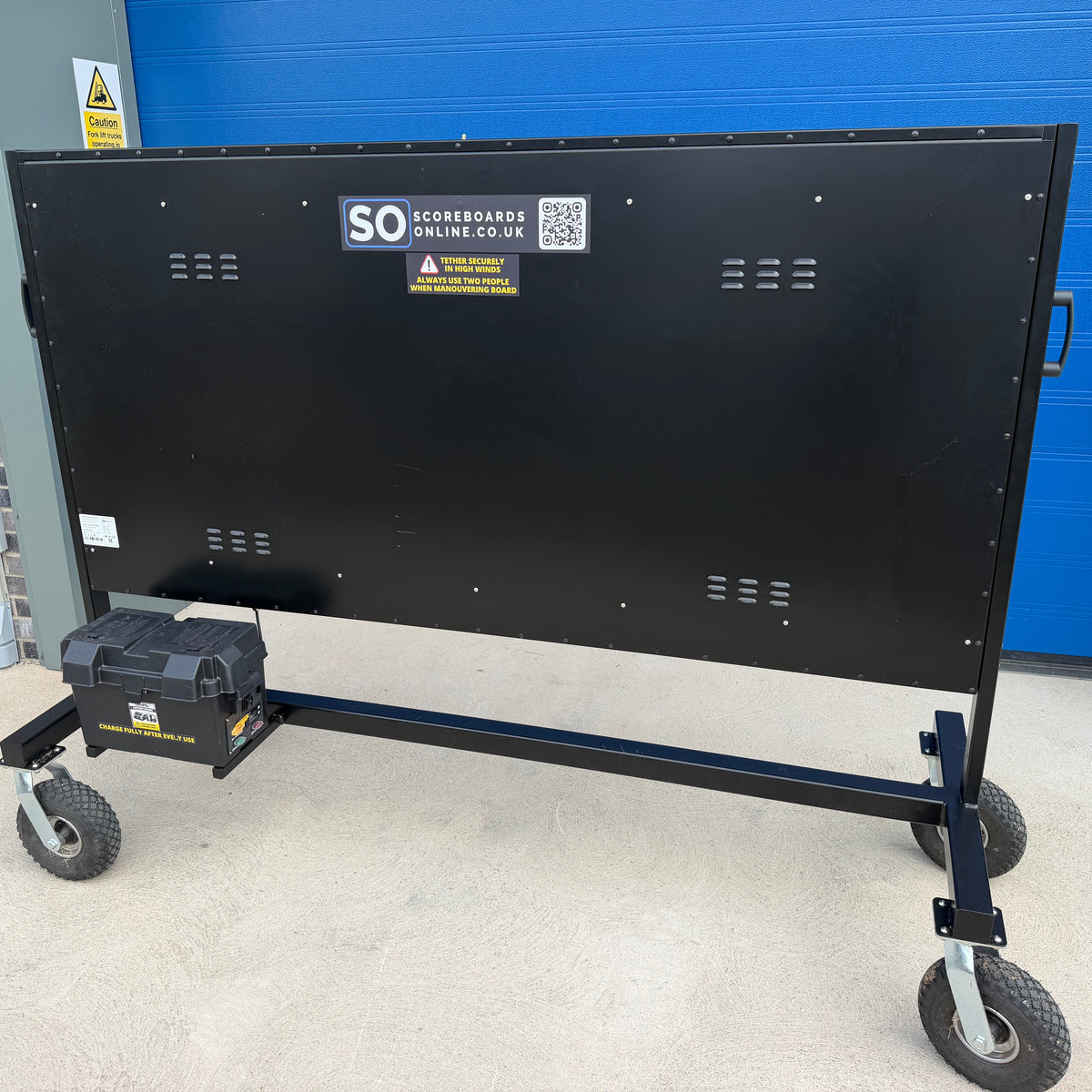 Ex-Demo 16 Digit Large Mobile Cricket Scoreboard - with 10" digits