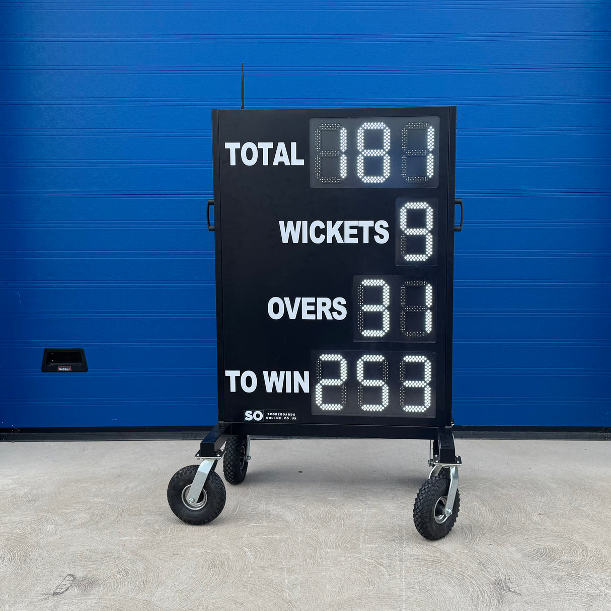 Ex-Demo 9 Digit Mobile LED Cricket Scoreboard