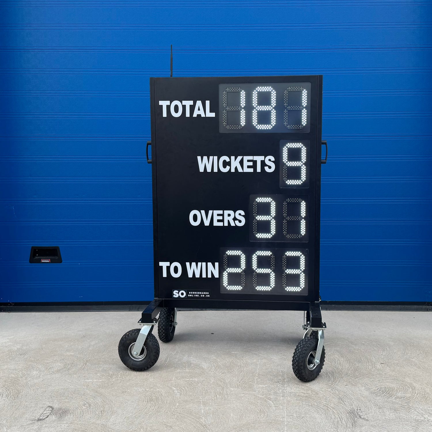 Ex-Demo 9 Digit Mobile LED Cricket Scoreboard
