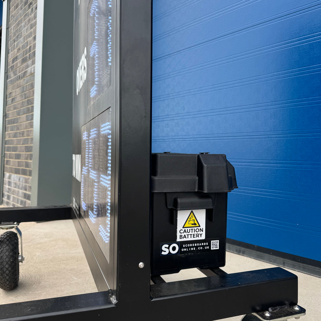 Ex-Demo 9 Digit Mobile LED Cricket Scoreboard