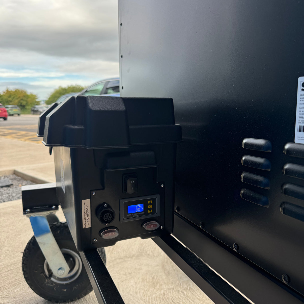 Ex-Demo 9 Digit Mobile LED Cricket Scoreboard