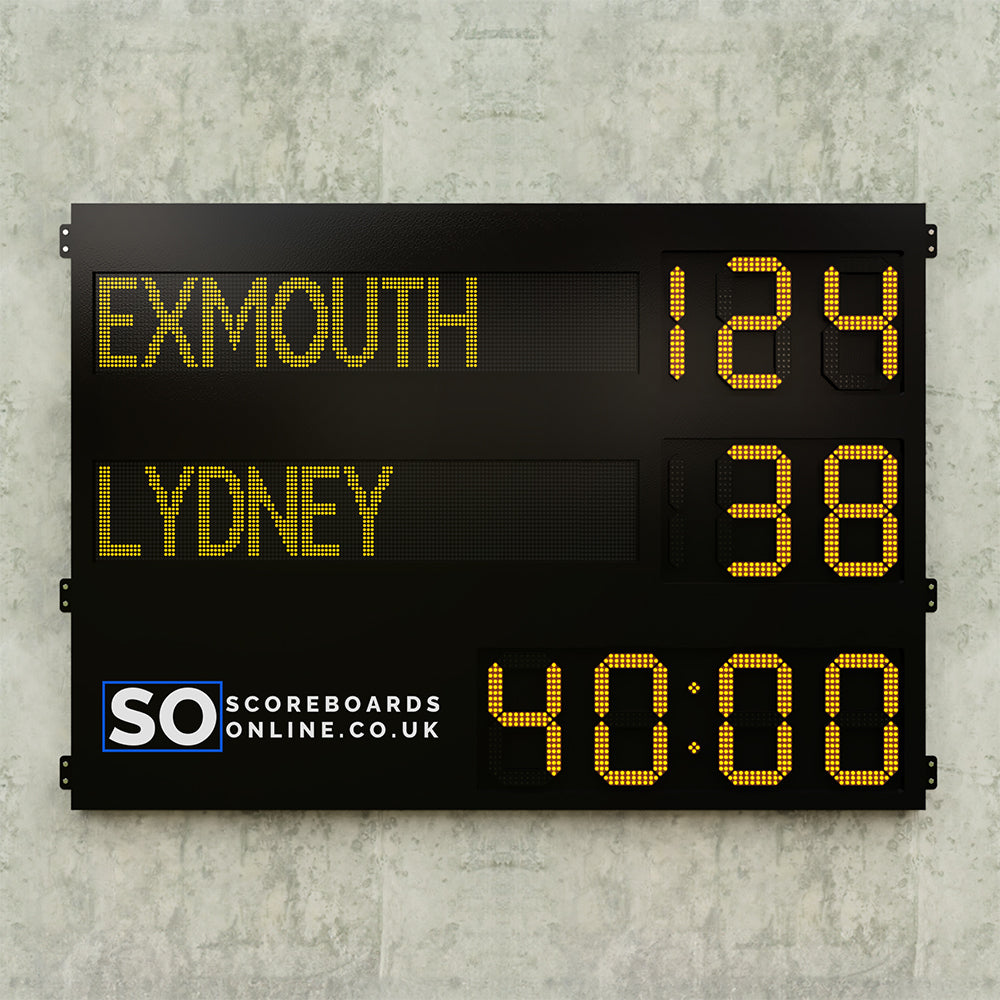 Pro-L Scoreboard with Editable Names and Timer