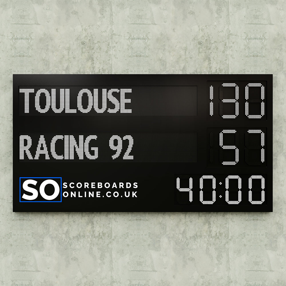 ProXL Scoreboard with Editable LED Names & Timer