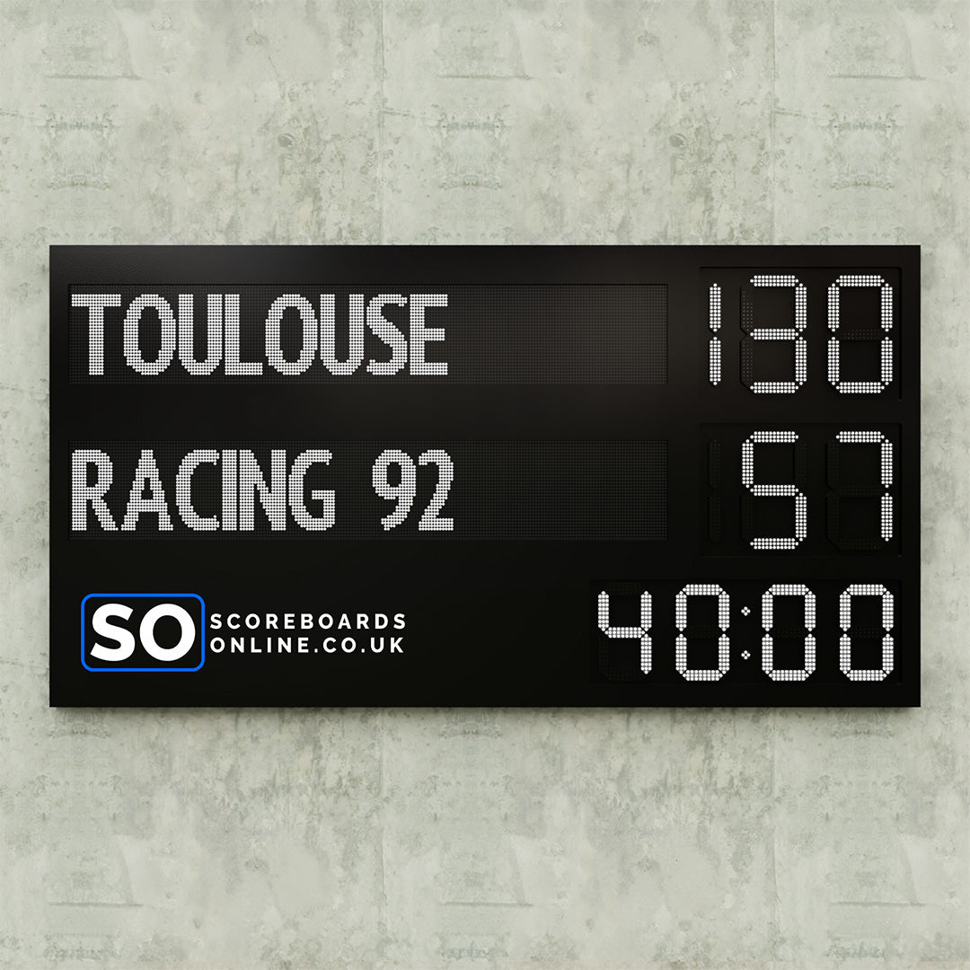 ProXL Scoreboard with Editable LED Names & Timer