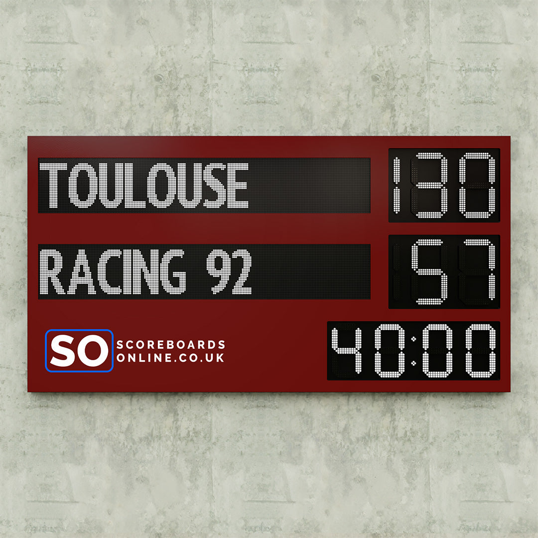 ProXL Scoreboard with Editable LED Names & Timer