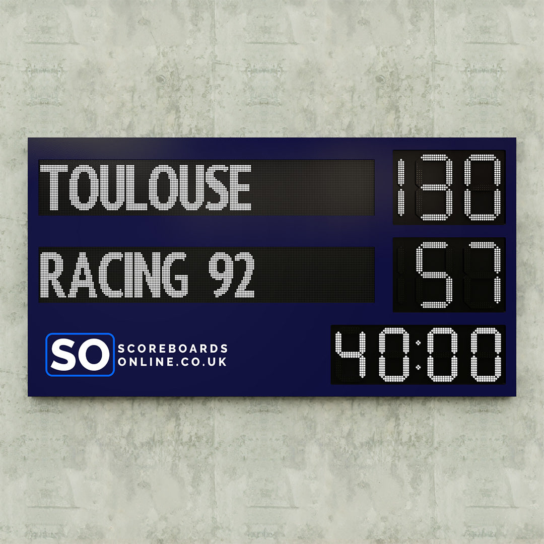 ProXL Scoreboard with Editable LED Names & Timer