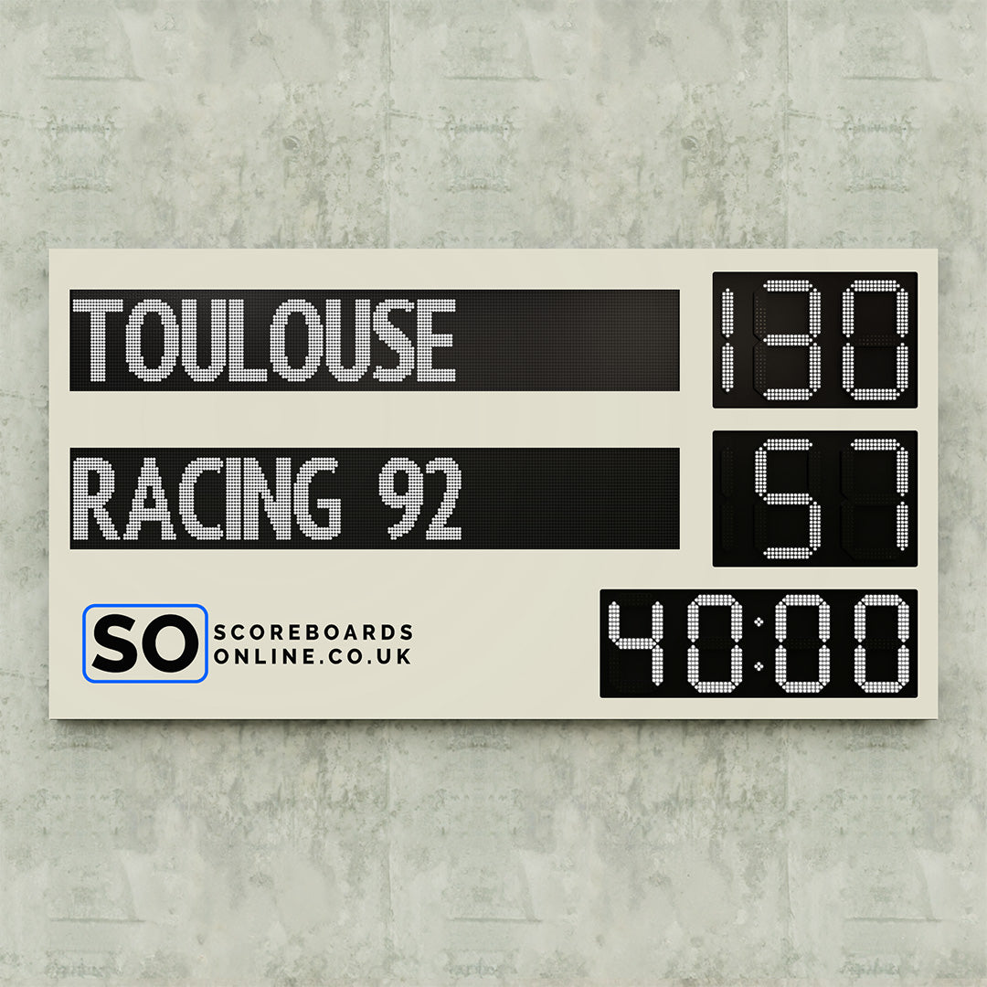 ProXL Scoreboard with Editable LED Names & Timer