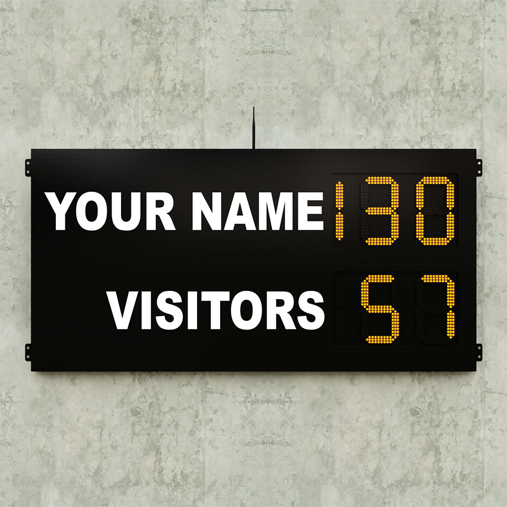 Personalised 6 Digit LED Rugby Scoreboard