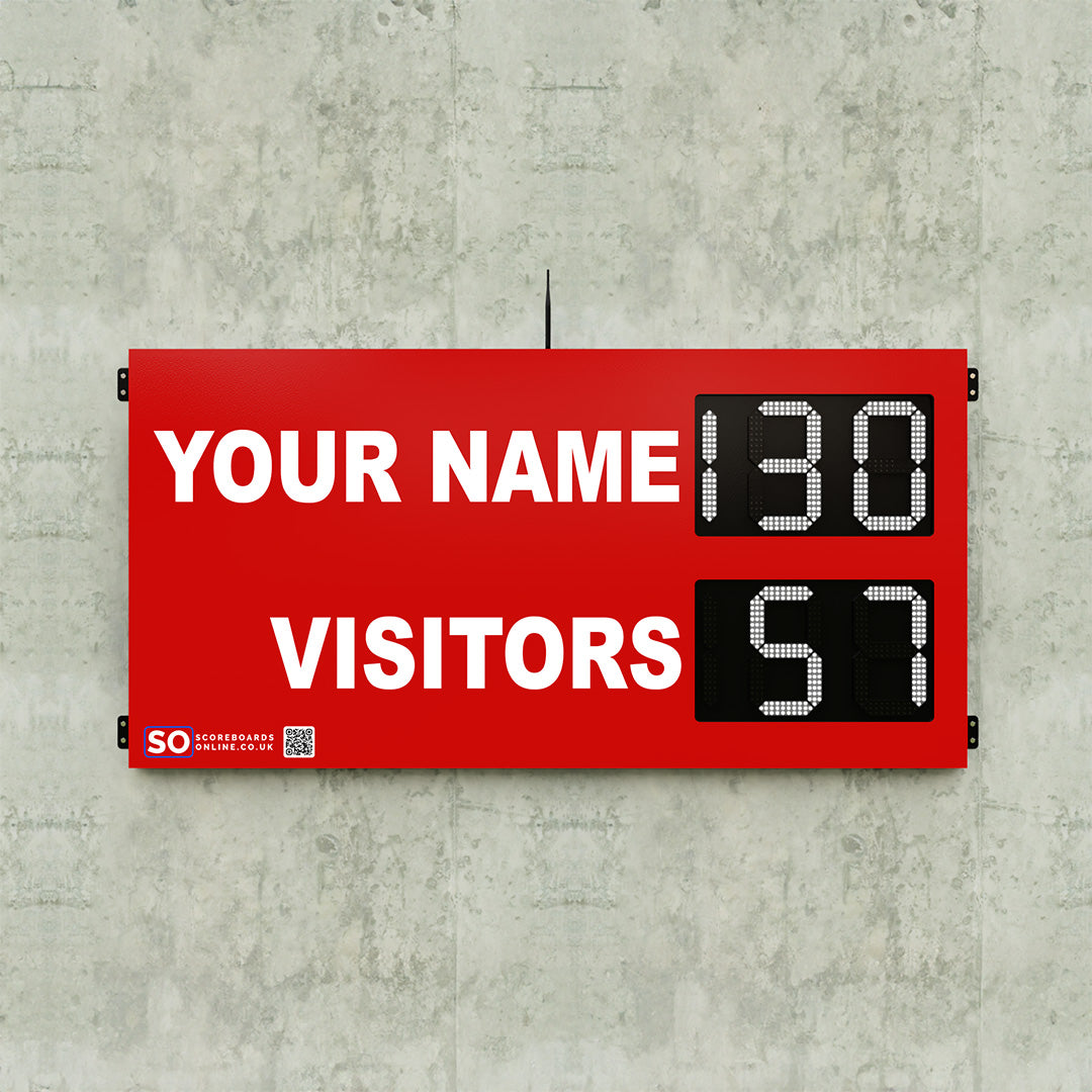 Personalised 6 Digit LED Rugby Scoreboard