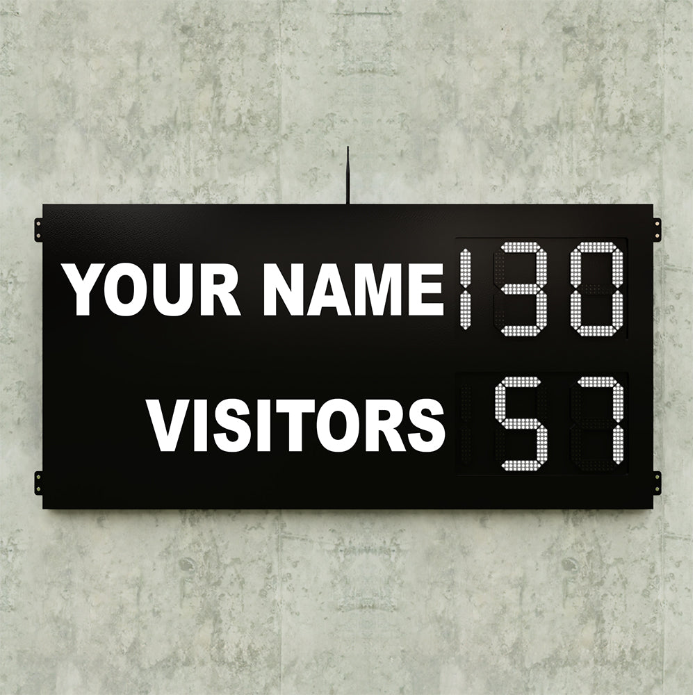 Personalised 6 Digit LED Rugby Scoreboard