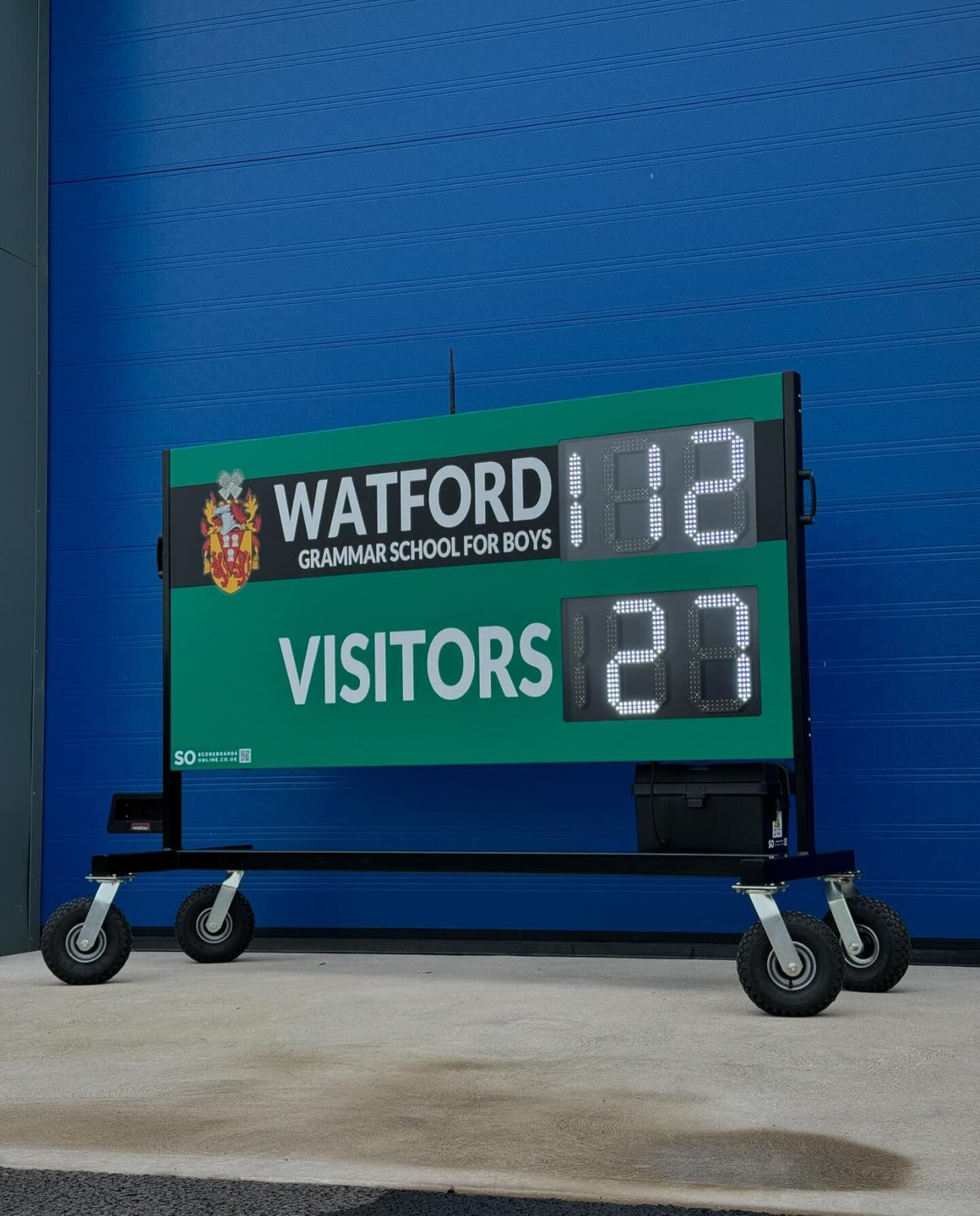 Personalised 6 Digit LED Rugby Scoreboard