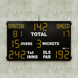 22 Digit LED Cricket Scoreboard with DLS and Player Names