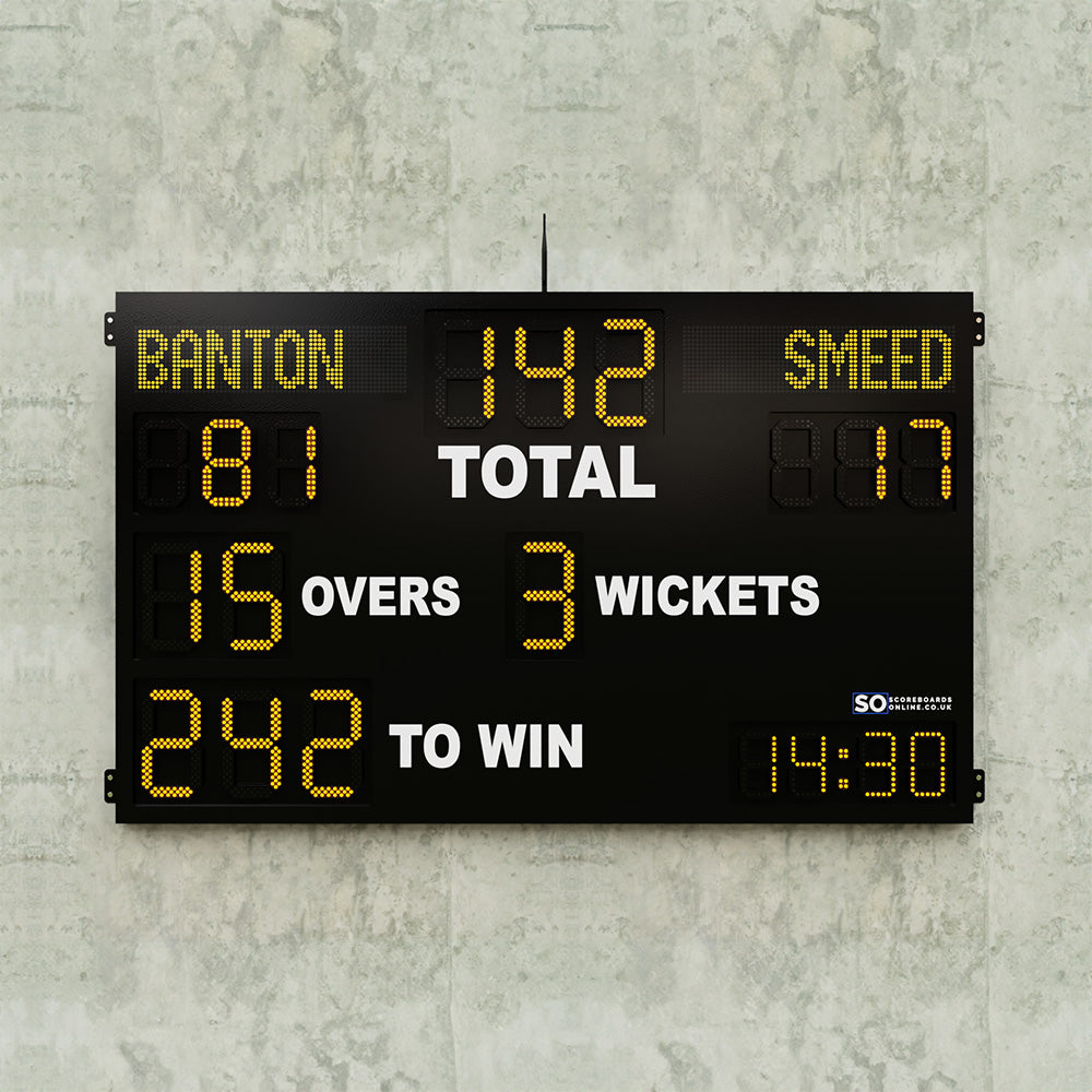 23 Digit Mobile Cricket Scoreboard with Player Names