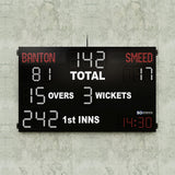 23 Digit LED Cricket Scoreboard with Player Names