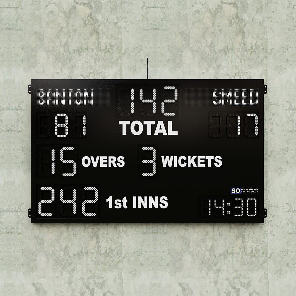 23 Digit LED Cricket Scoreboard with Player Names