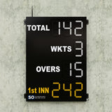 9 Digit Electronic Cricket Scoreboard