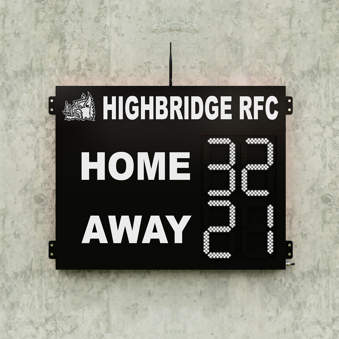 Personalised 4 Digit Compact Scoreboard