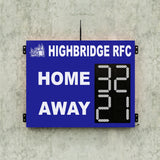 Personalised 4 Digit Compact Scoreboard