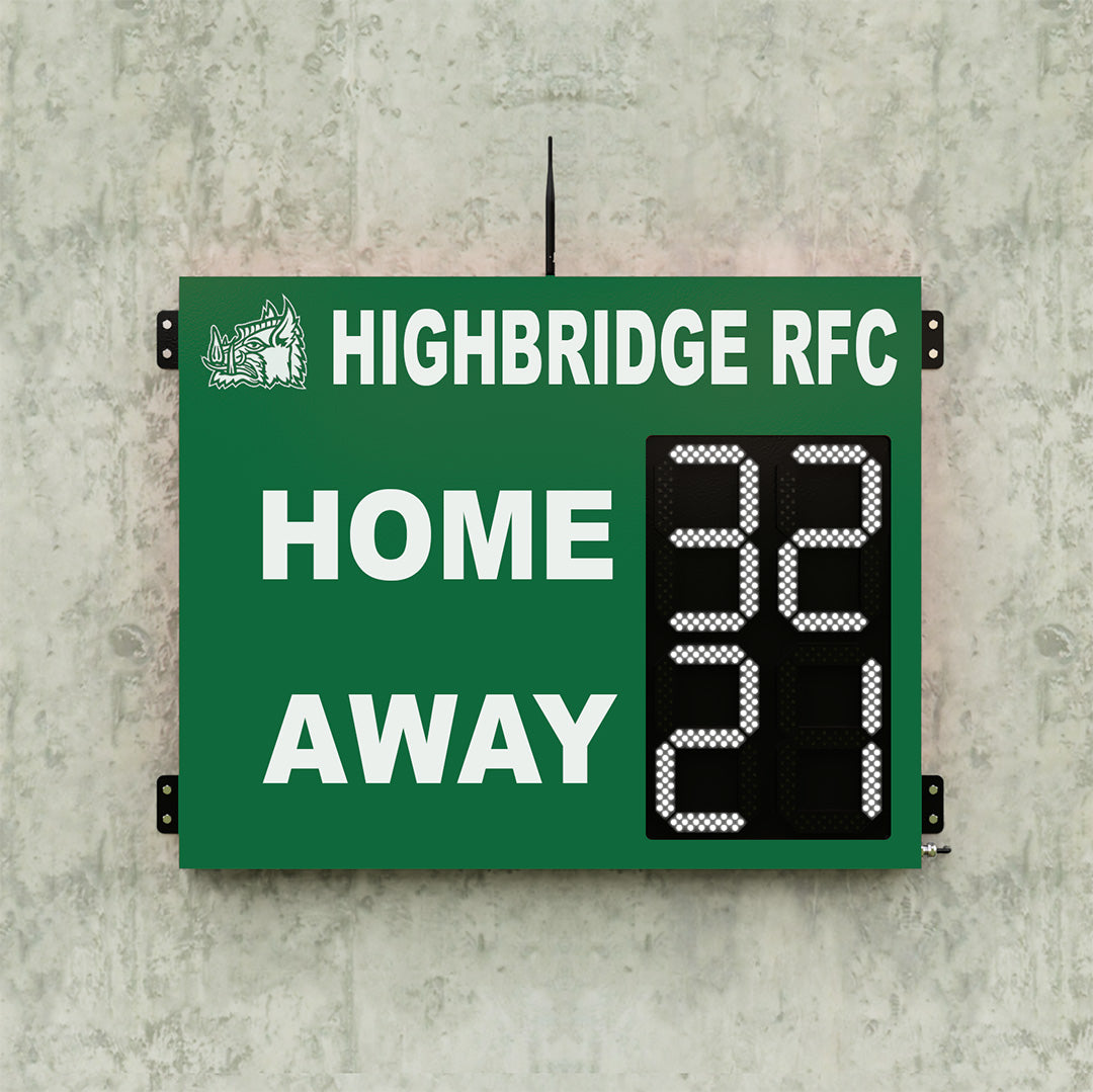 Personalised 4 Digit Compact Scoreboard