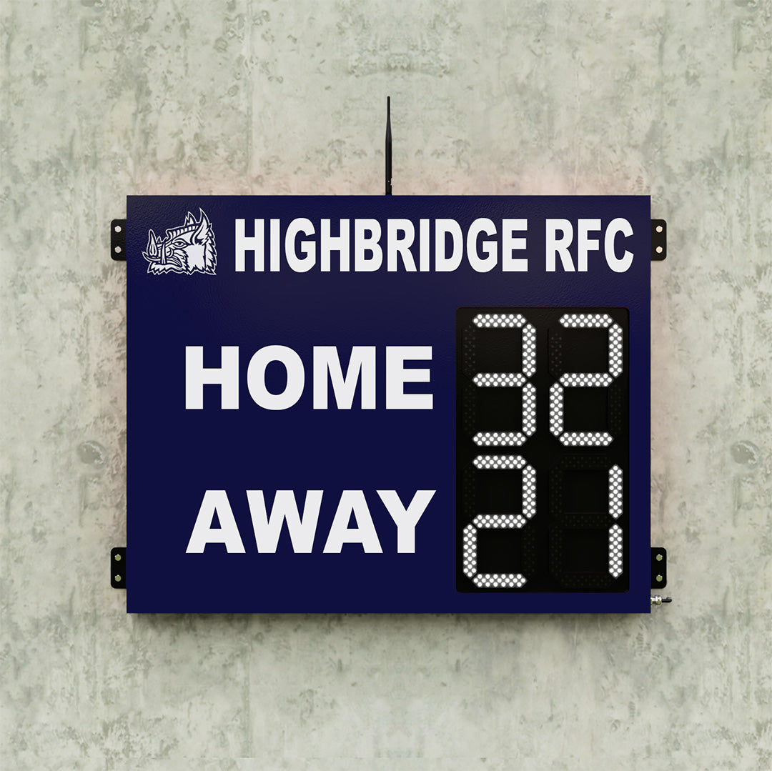 Personalised 4 Digit Compact Scoreboard