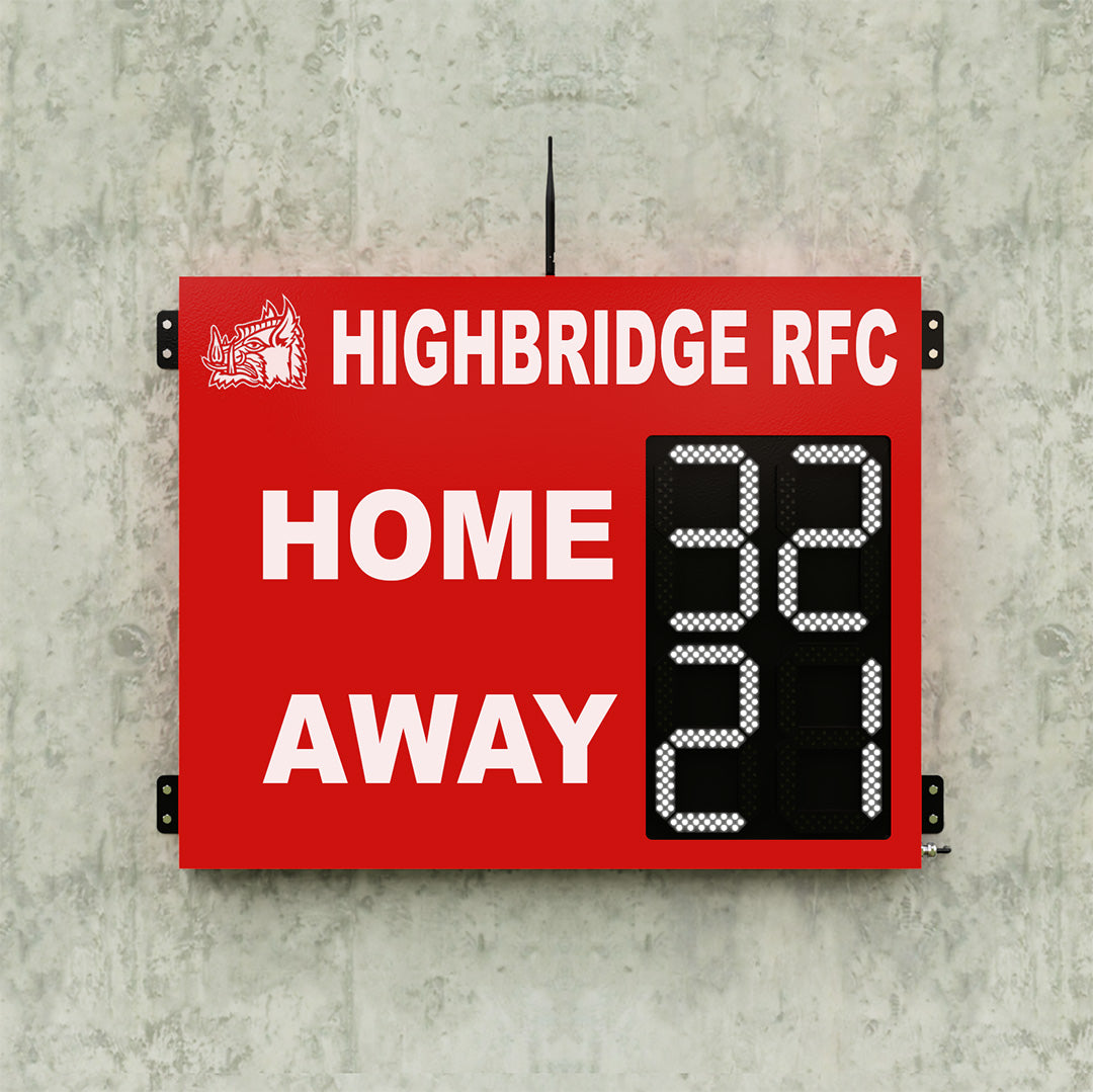 Personalised 4 Digit Compact Scoreboard