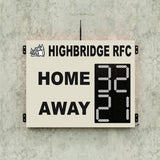 Personalised 4 Digit Compact Scoreboard