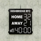 Personalised 4 Digit Compact Scoreboard with Timer