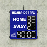 Personalised 4 Digit Compact Scoreboard with Timer