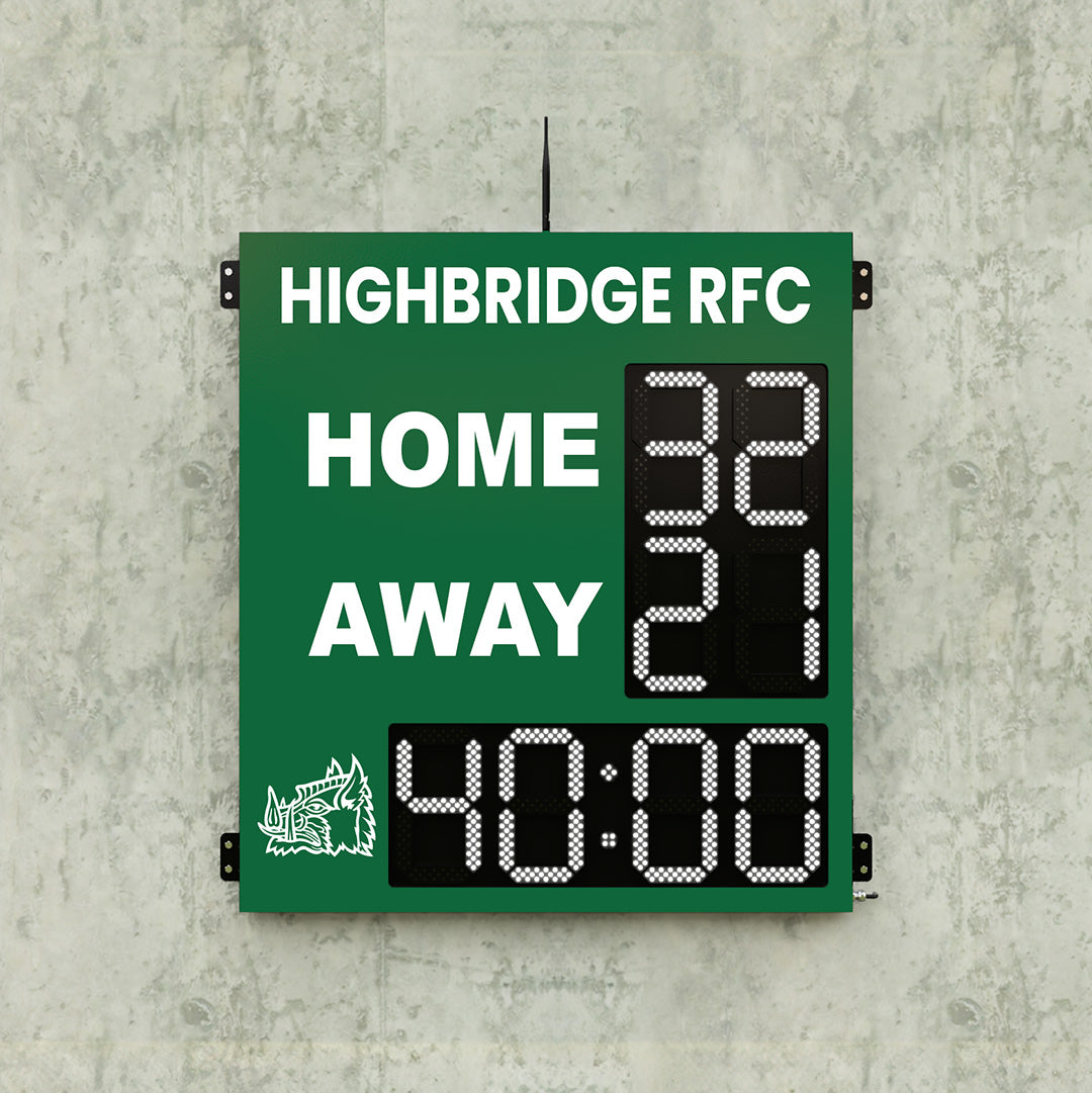 Personalised 4 Digit Compact Scoreboard with Timer