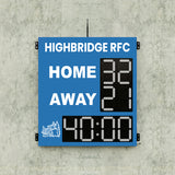 Personalised 4 Digit Compact Scoreboard with Timer
