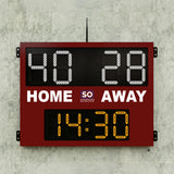 Home & Away Scoreboard with Timer