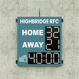 Personalised 4 Digit Compact Scoreboard with Timer