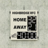 Personalised 4 Digit Compact Scoreboard with Timer