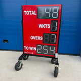 Ex-Demo 9 Digit Mobile LED Cricket Scoreboard