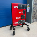 Ex-Demo 9 Digit Mobile LED Cricket Scoreboard