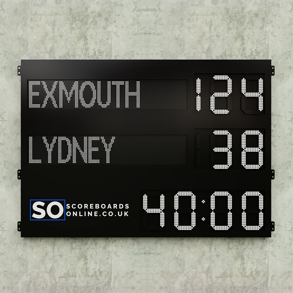 Pro-L Scoreboard with Editable Names and Timer - Scoreboards Online
